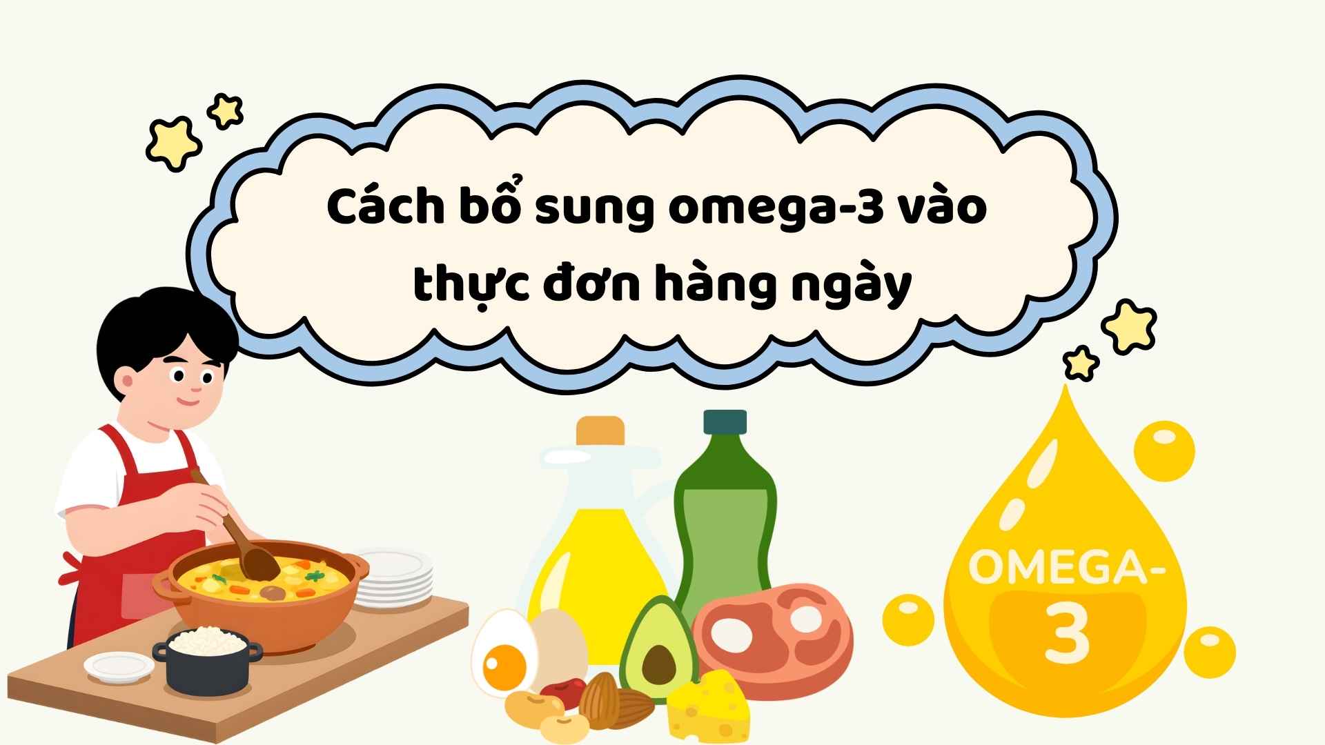 How to add omega-3 to your daily menu