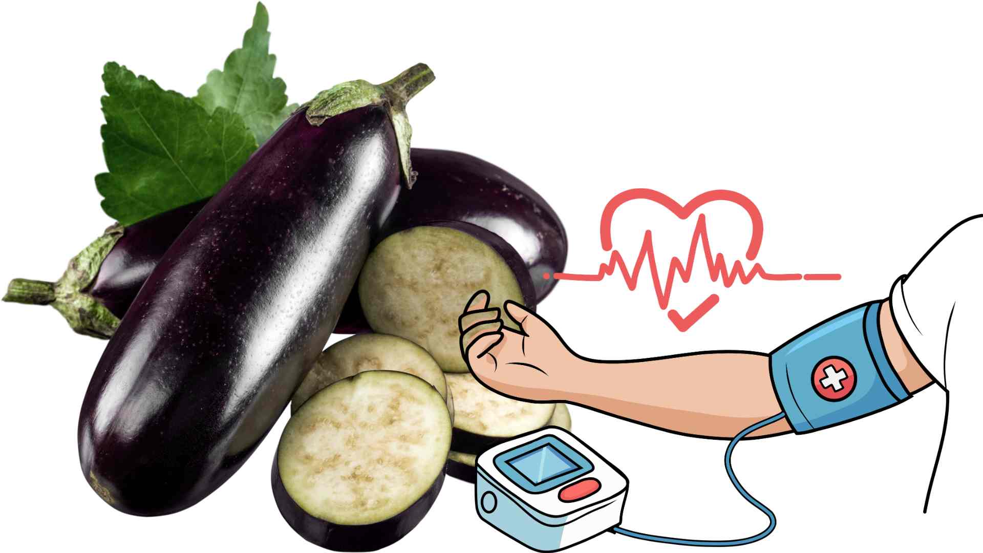Processed eggplant with little grease, keeping the skin intact can support blood pressure control and is good for cardiovascular health. Graphics: Ha May