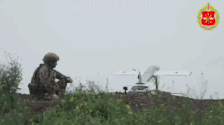 Russian soldiers deploy attack UAVs on the battlefield. Photo: Russian Ministry of Defense