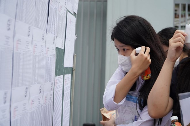 Lao Dong Newspaper updates exam questions and answers for the 10th grade entrance exam for the 2026 - 2027 school year for parents and students to easily follow. Photo: Hai Nguyen
