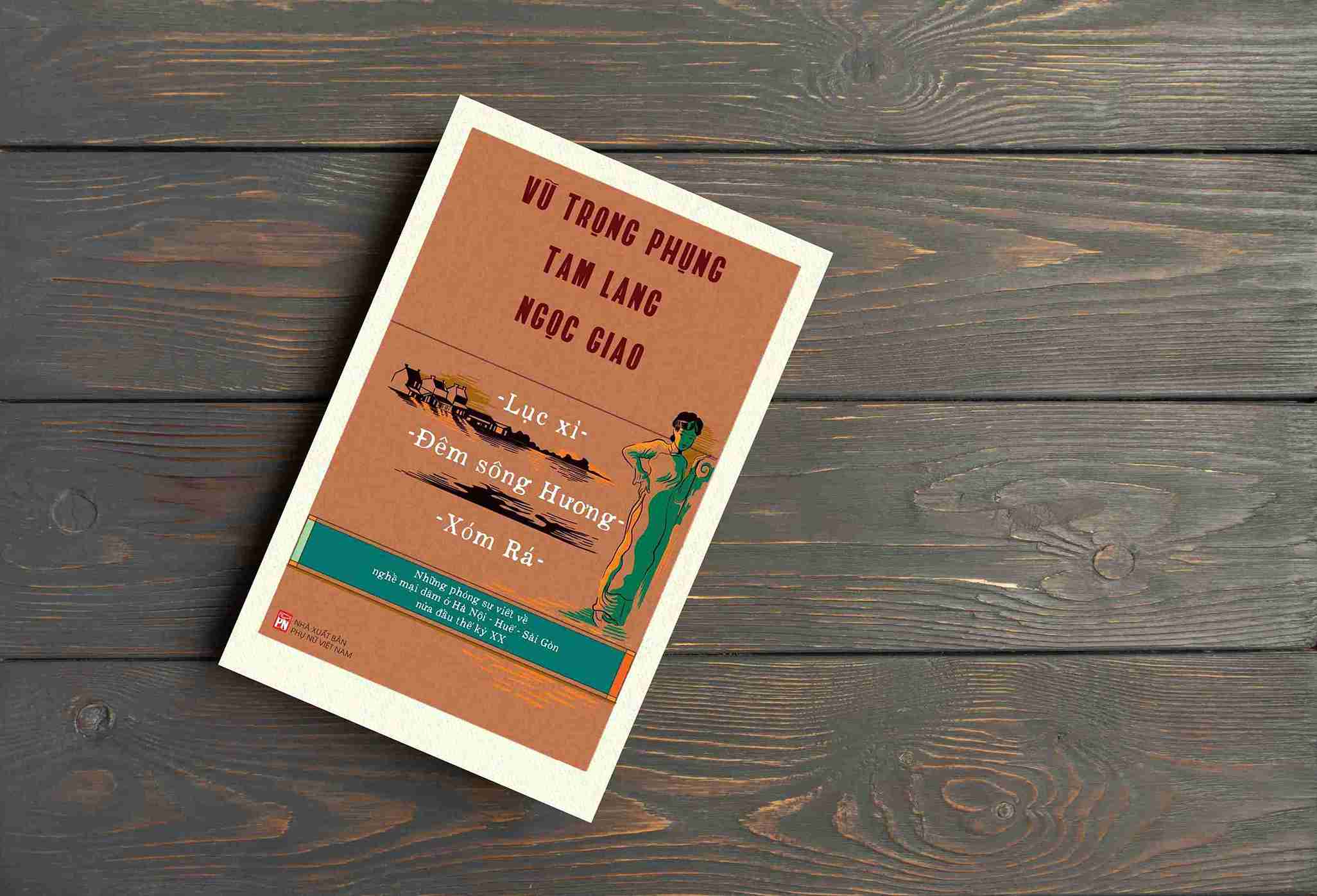 Cover of the book series "Luc xi - Perfume River Night - Xom Ra" published by Vietnam Women's Publishing House. Photo: Vietnam Women's Publishing House