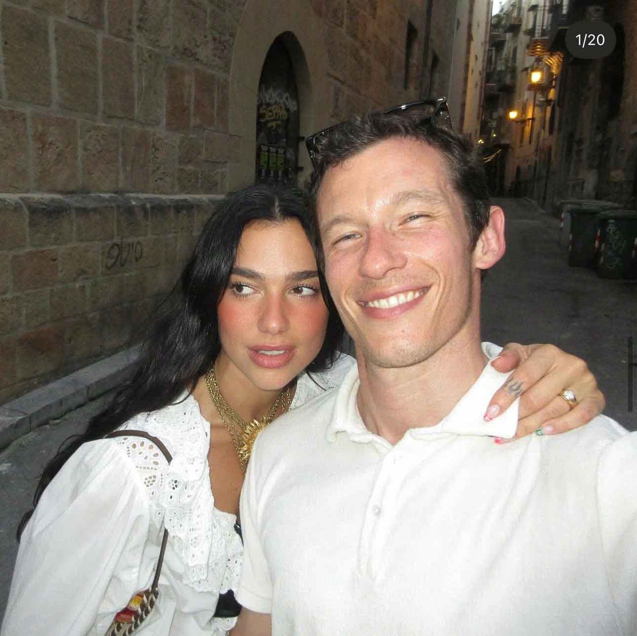 Dua Lipa và Callum Turner công khai hẹn hò trên Instagram. Ảnh: Trang cá nhân nghệ sĩ