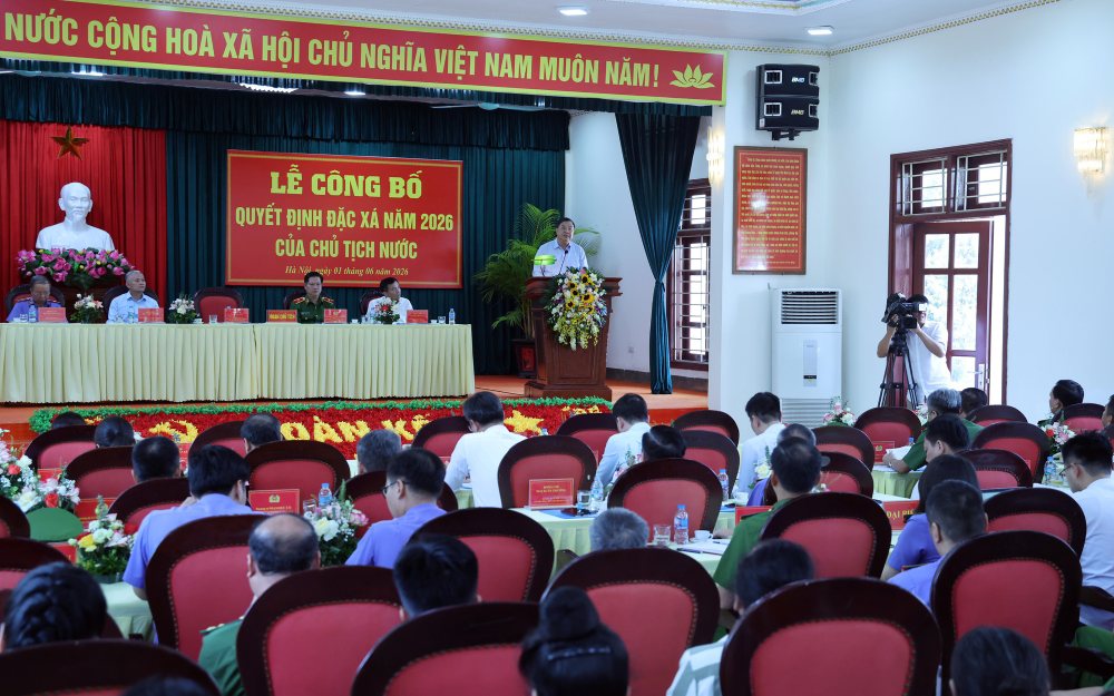 Quang cảnh buổi lễ. Ảnh: VGP
