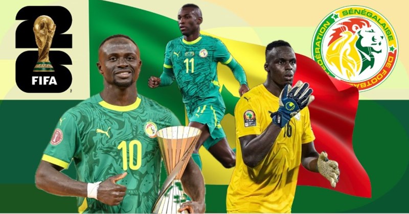 Senegal tham vọng lớn tại World Cup 2026