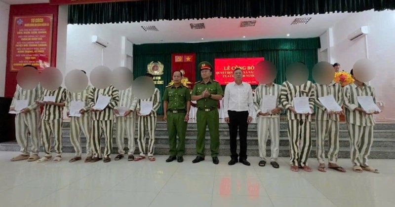 108 phạm nhân Trại giam Kênh 7 được đặc xá