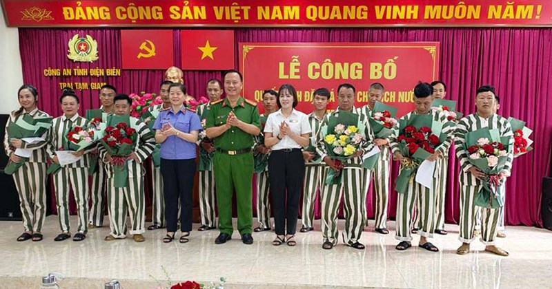 Điện Biên, Lai Châu: Đặc xá cho 27 phạm nhân