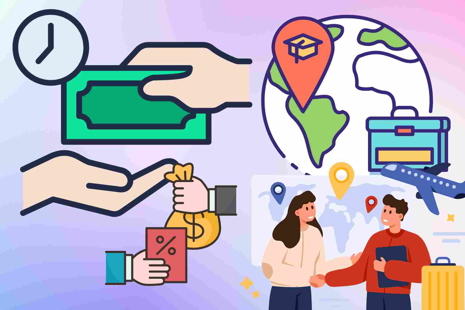 Things to know when borrowing over 200 million VND to work abroad