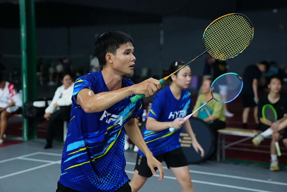 The Venson - Lava Open Badminton Tournament 2026 is an opportunity for badminton lovers nationwide to exchange. Photo: Chi Chi