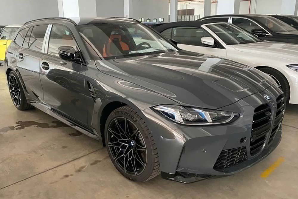 The distinctive wagon design helps BMW M3 Touring balance performance and practicality. Photo: Duy Nguyen