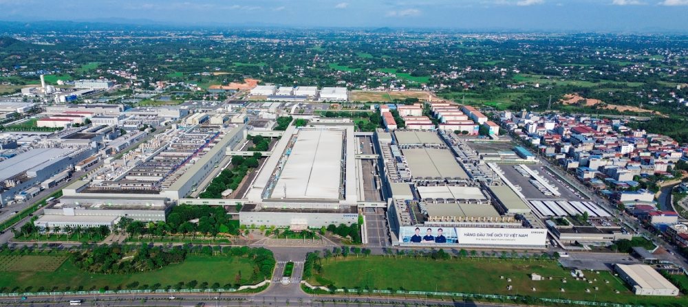 Overview of SEVT - the first enterprise to officially purchase renewable electricity through the DPPA mechanism in Vietnam. Photo: Samsung Vietnam