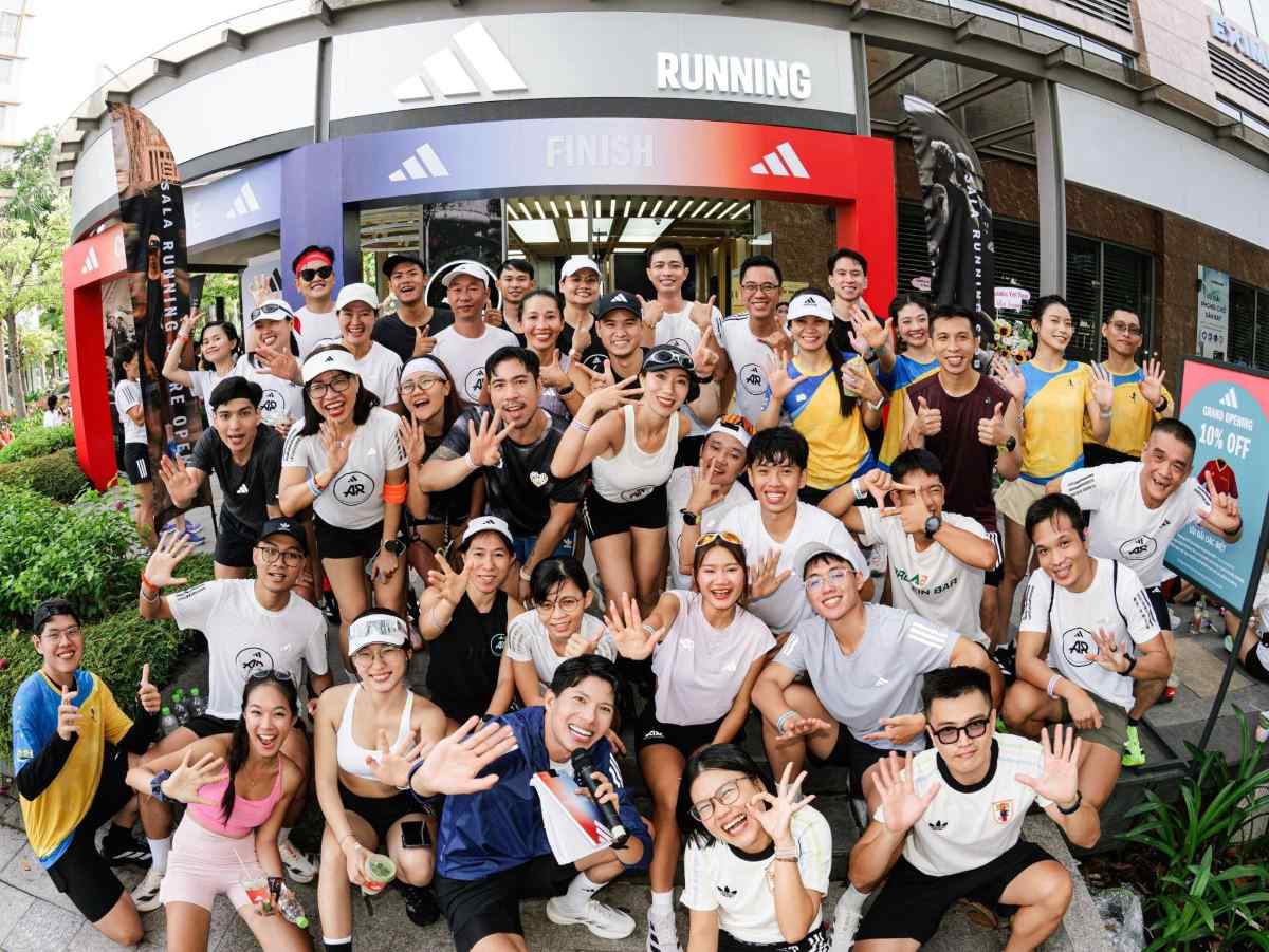 The opening event of adidas Sala Running store gathered a large number of runners on the morning of May 30th. Photo: adidas