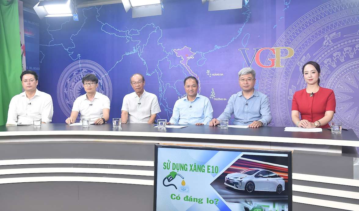Tọa đàm: 'Sử dụng xăng E10 có đáng lo?'. Ảnh: VGP