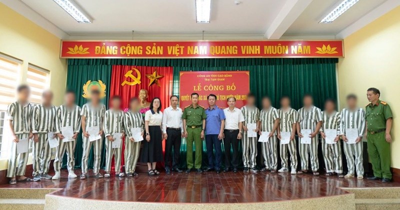 Cao Bằng: 12 phạm nhân được ân xá ngày 1/6