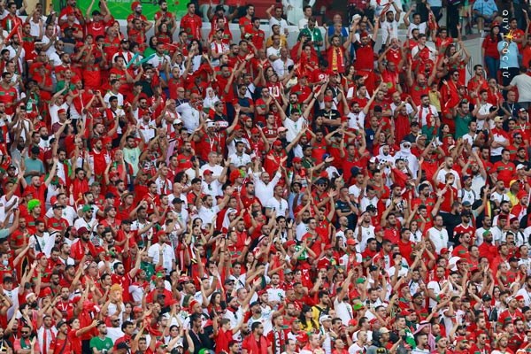 Fan bóng đá tại Qatar trong kỳ World Cup 2022. Ảnh: Hải An