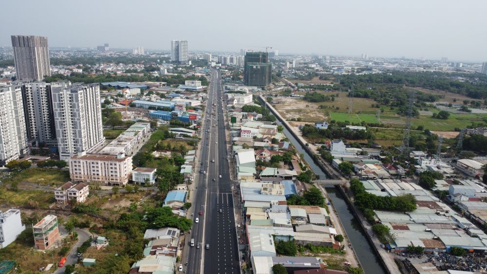 Đây là dự án quan trọng cửa ngõ vào trung tâm TPHCM. Ảnh: Đình Trọng