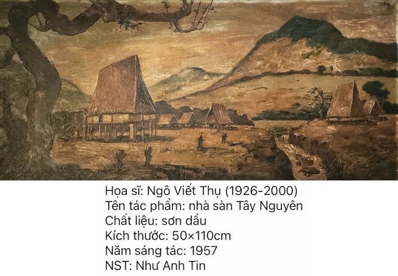 Một số tác phẩm trong triển lãm. Ảnh: Ban tổ chức.