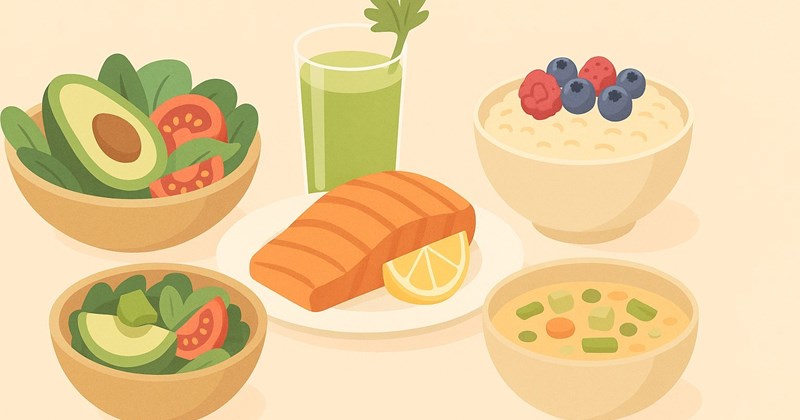 Menu to help kidneys filter out toxins, reduce body burden. Photo: Hoang Loc