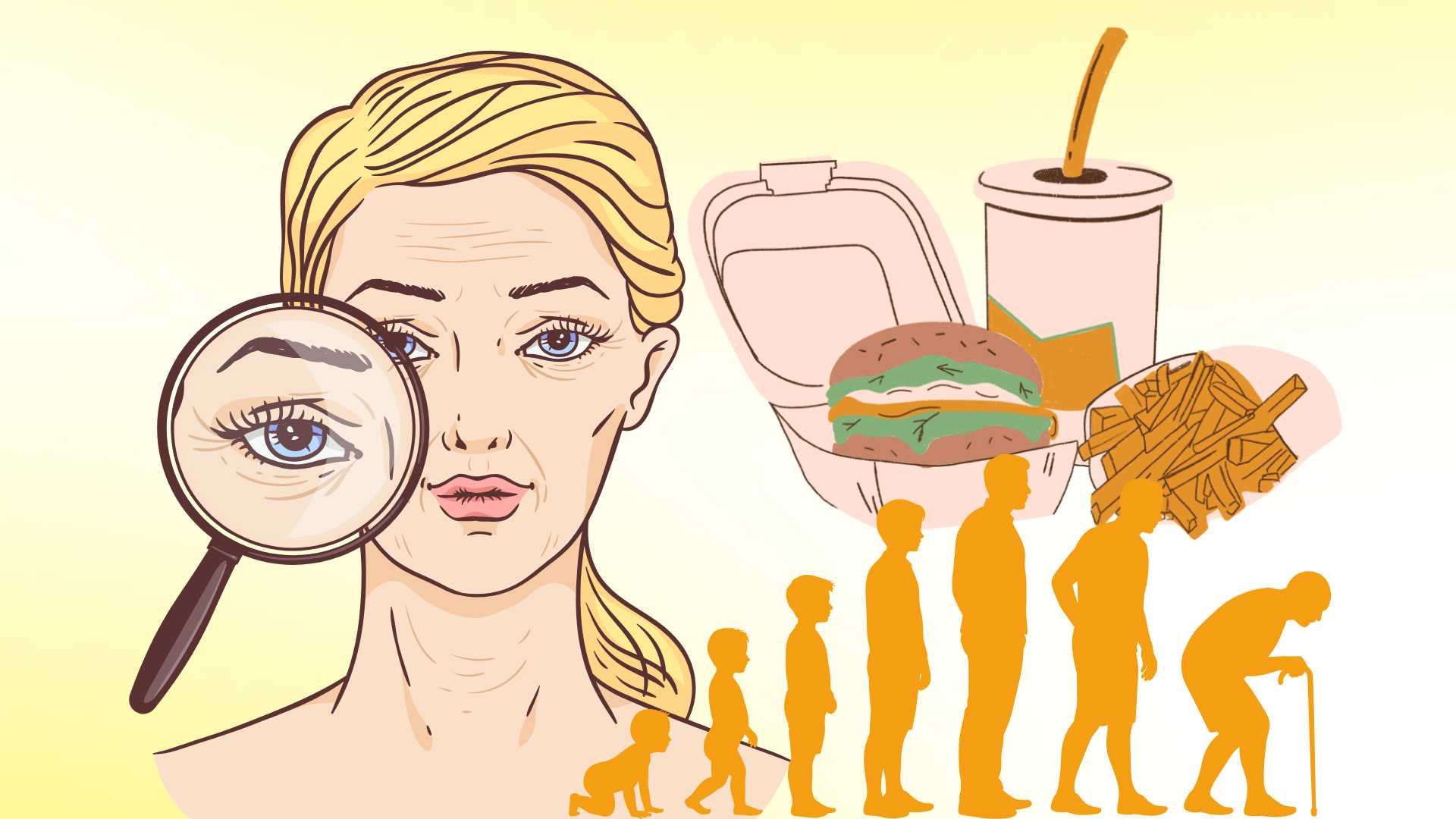 3 food groups to avoid because they speed up the body's aging process