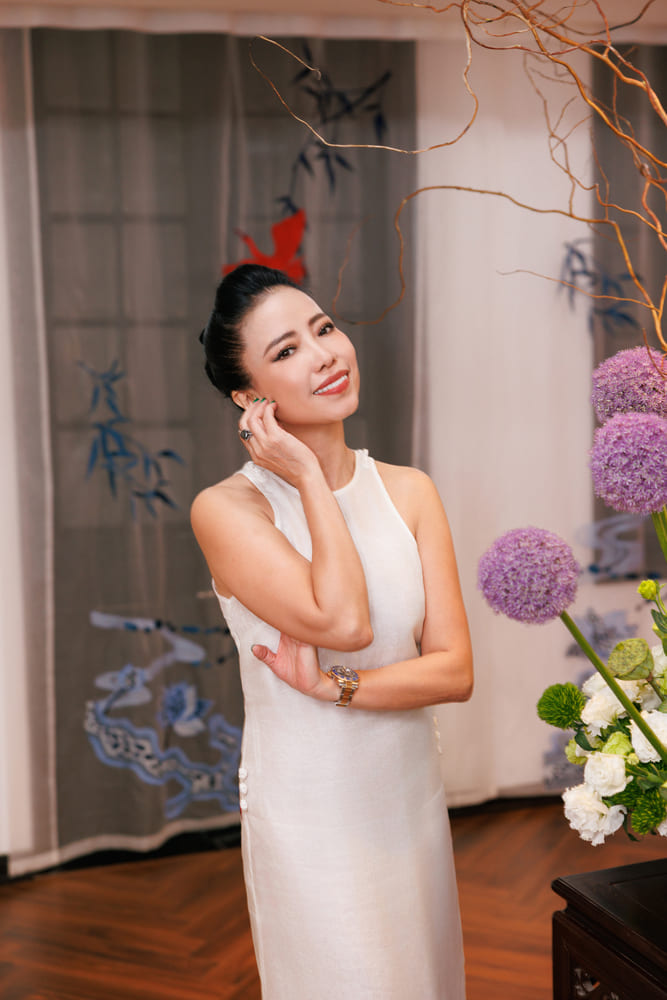 Nhà thiết kế Hà Lin Thư Ảnh: