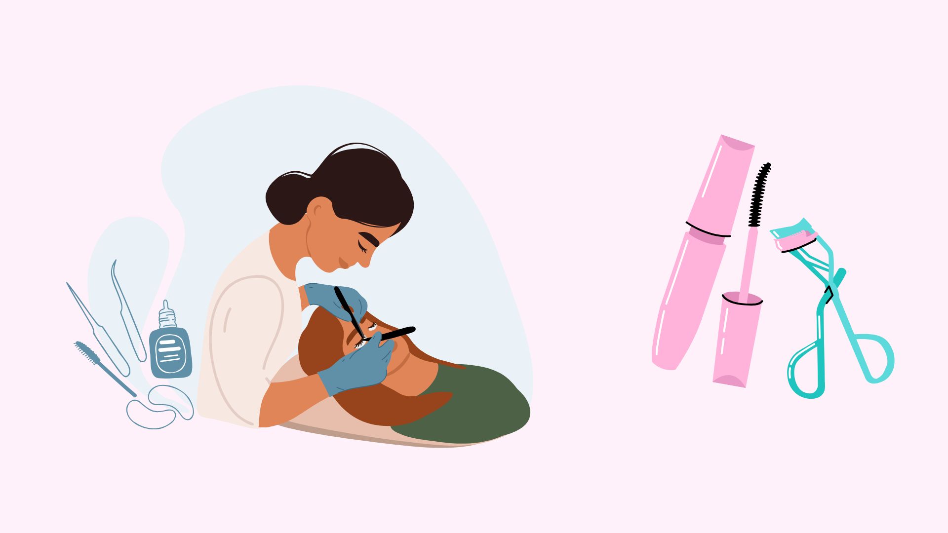 The following ways can help your eyelashes become thicker and naturally beautiful. Graphics: Minh Chau