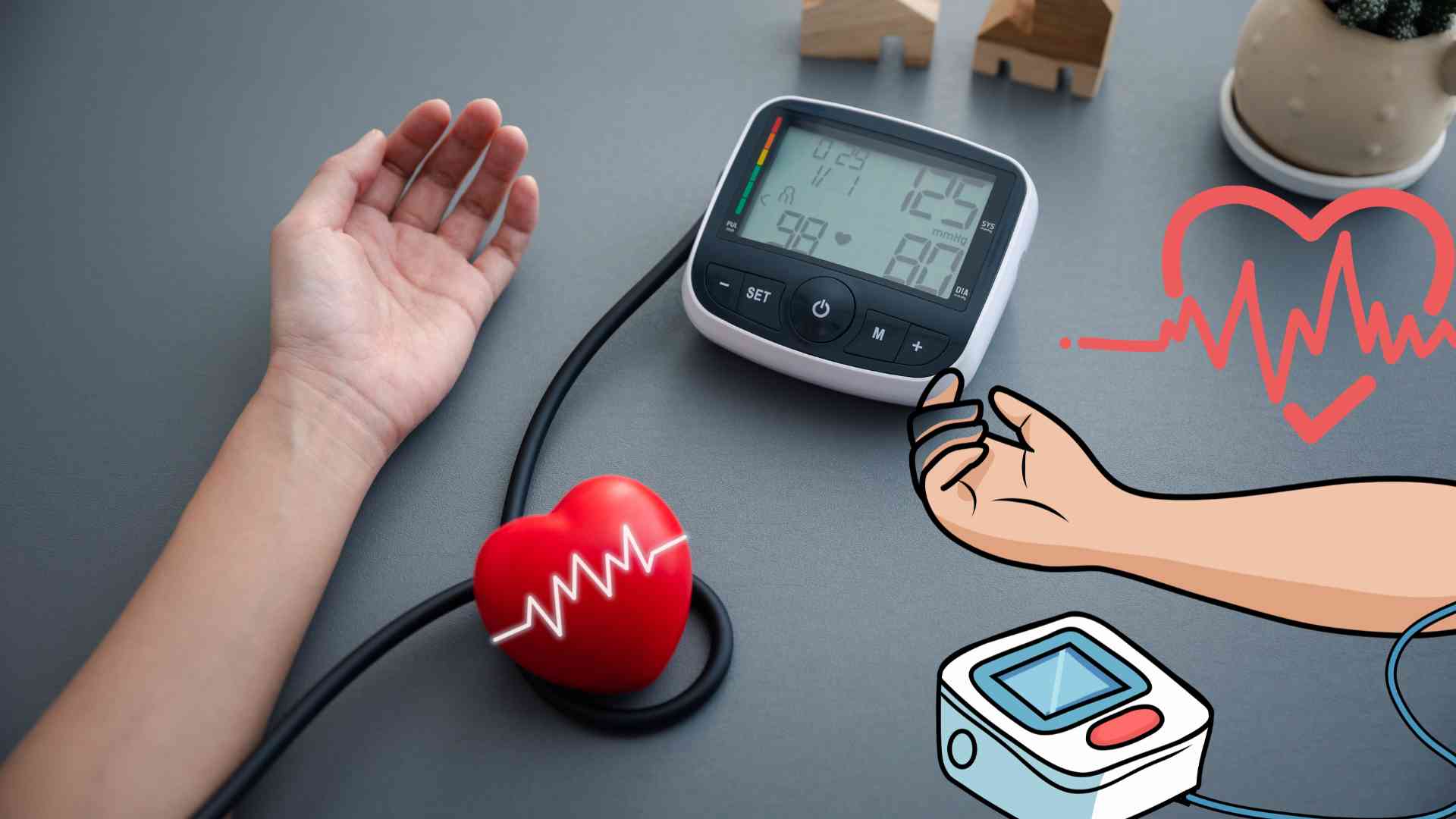 High blood pressure is one of the leading risk factors for cardiovascular disease. Graphic photo: Huong Son