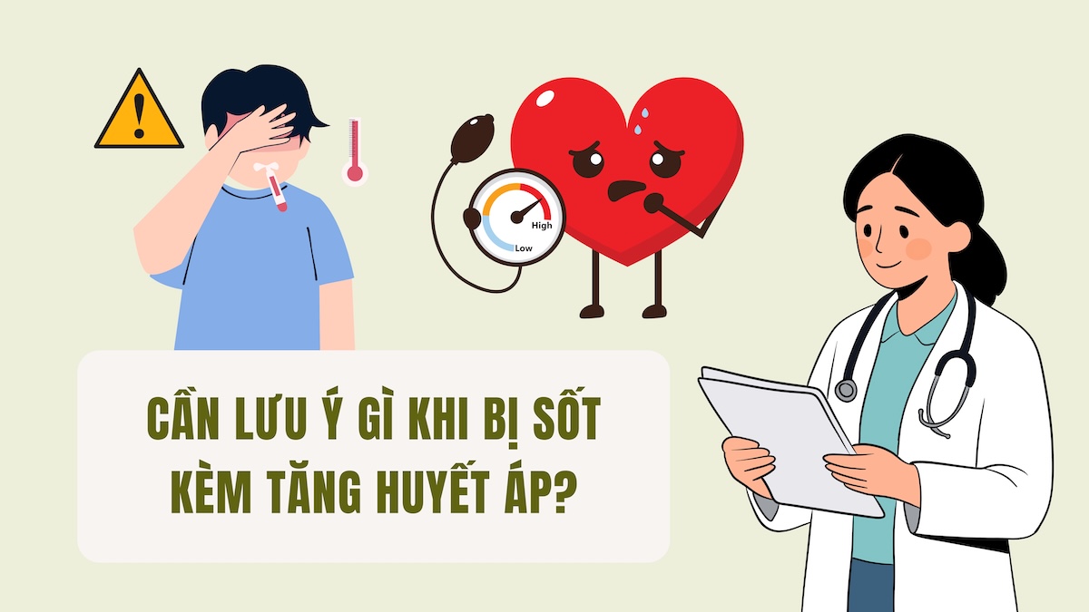 Points à noter importants en cas de fièvre accompagnée d'hypertension