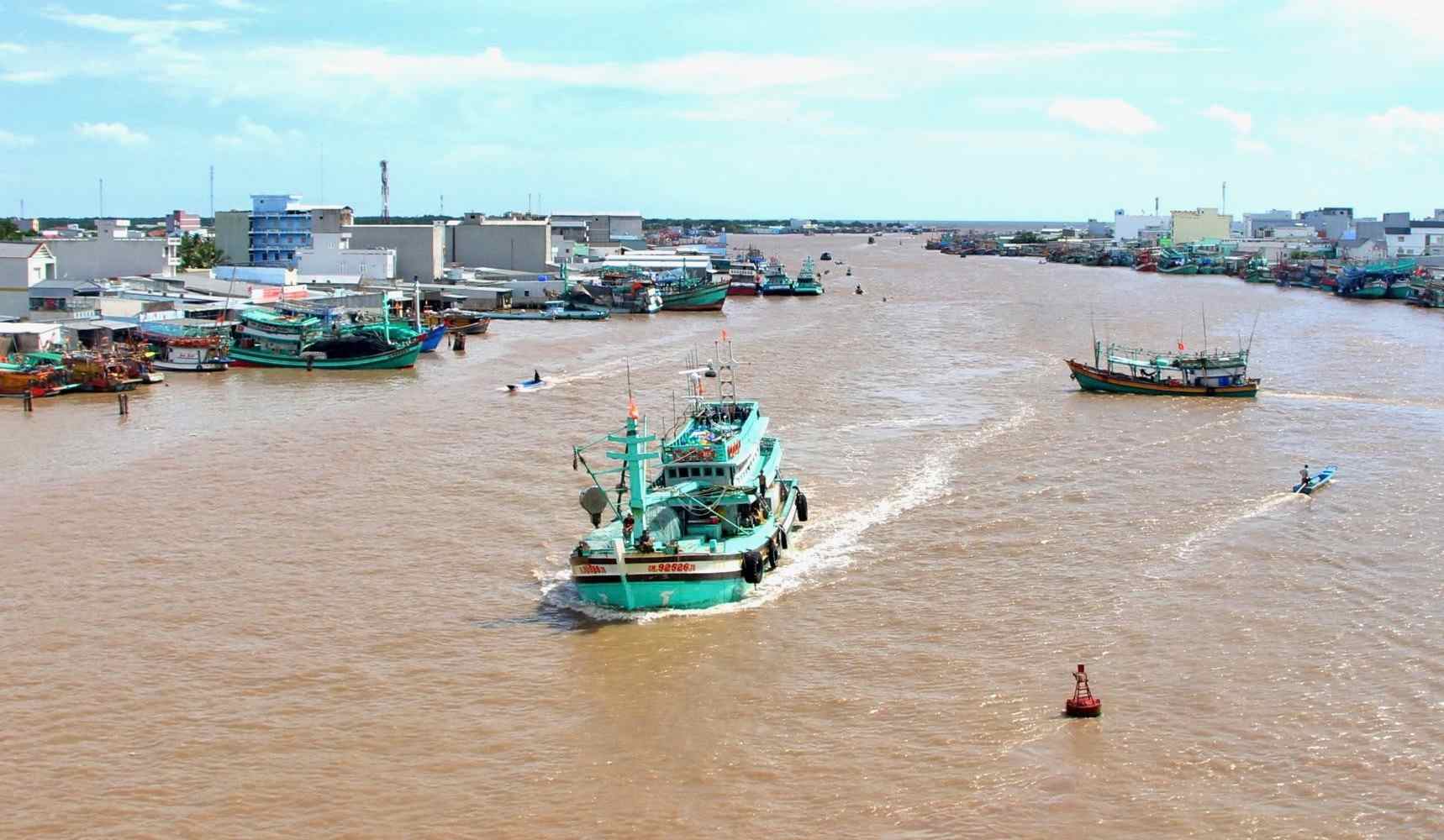 Một góc xã Sông Đốc, Cà Mau hiện nay. Ảnh: Nhật Hồ.