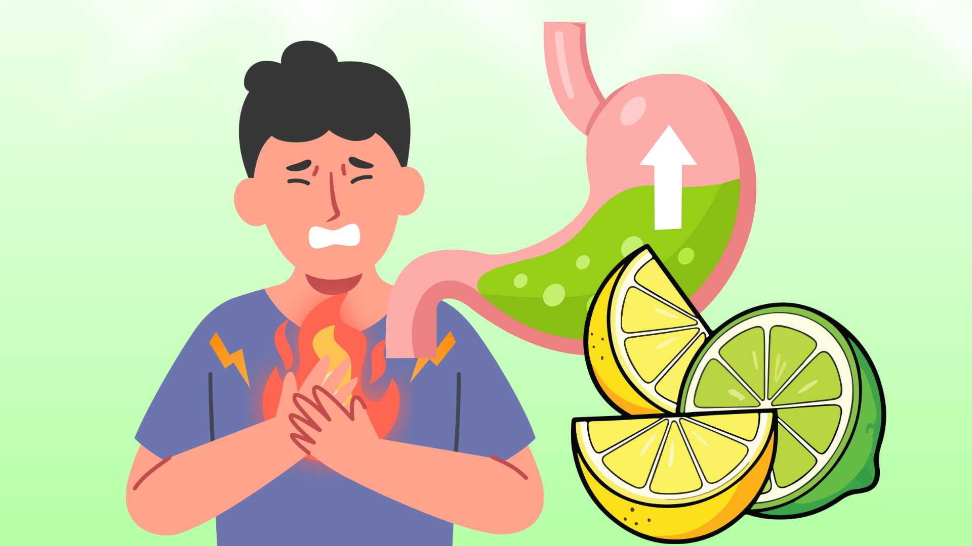 Sour and spicy foods that are not good for people with stomach reflux