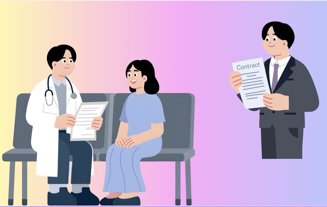 Contract doctors are not entitled to professional preferential allowances but have support funds from the unit's career revenue. Graphics: Huong Giang