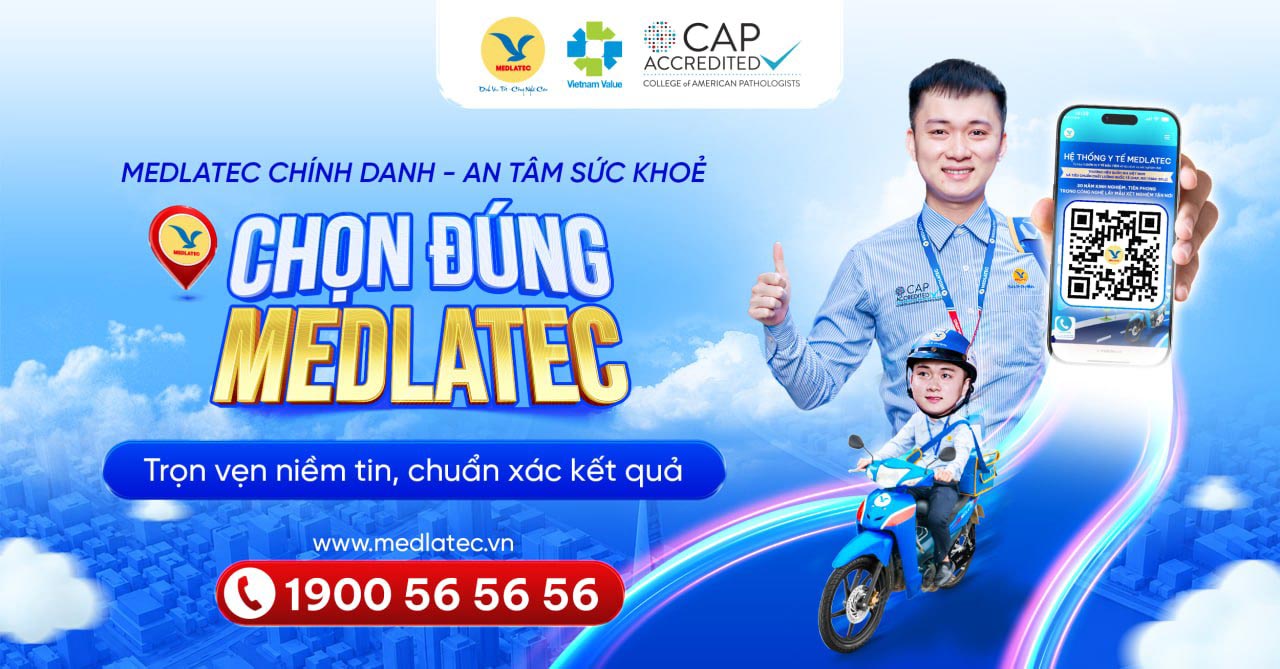 MEDLATEC đưa ra khuyến cáo xác minh về tình trạng giả mạo thương hiệu, đặc biệt đối với dịch vụ lấy mẫu xét nghiệm tại nhà. Ảnh: MEDLATEC