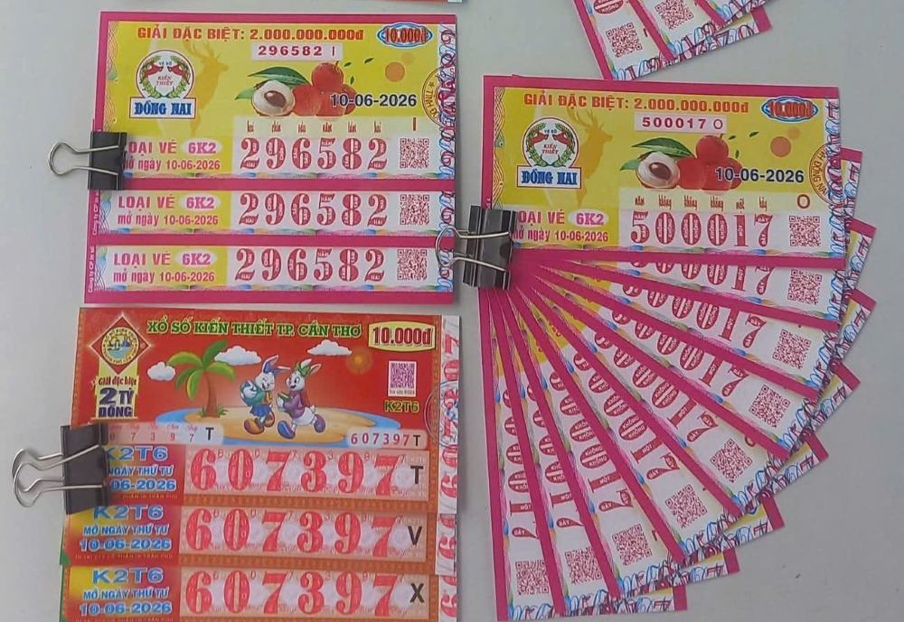 Kết quả xổ số hôm nay 10.6: Đồng Nai, Cần Thơ và Sóc Trăng
