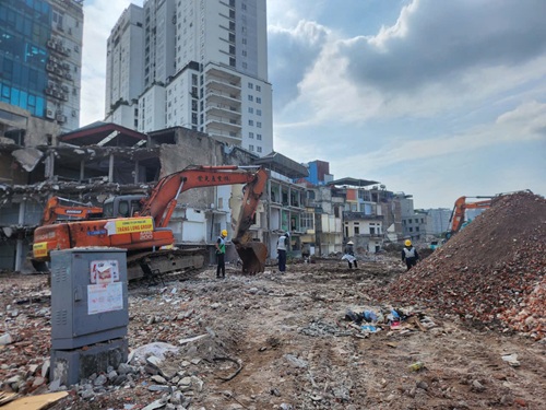 Hà Nội đẩy nhanh giải phóng mặt bằng loạt dự án lớn. Ảnh: Minh Hạnh