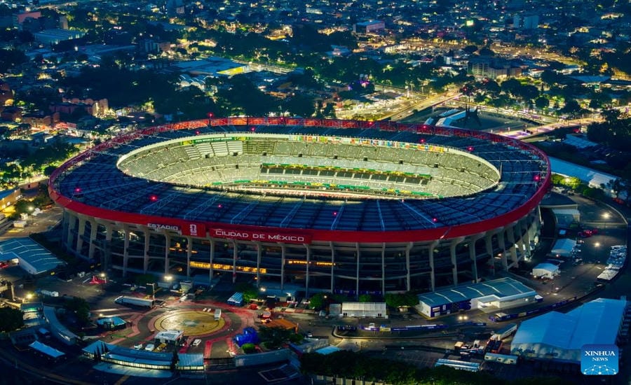 Estadio Azteca Stadium (Mexico). Photo: Xinhua