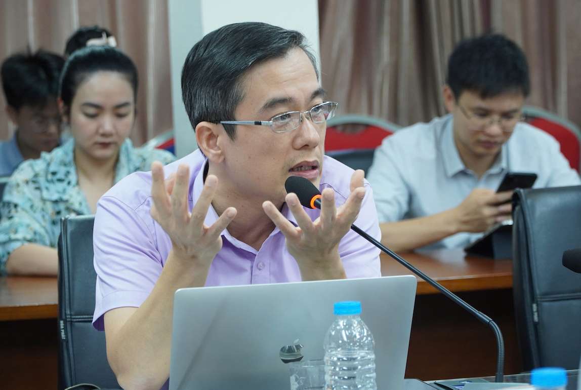 Ông Nguyễn Anh Tuấn, Ban Điều hành Công ty Vận hành hệ thống điện và thị trường điện Quốc gia (NSMO). Ảnh: BTC