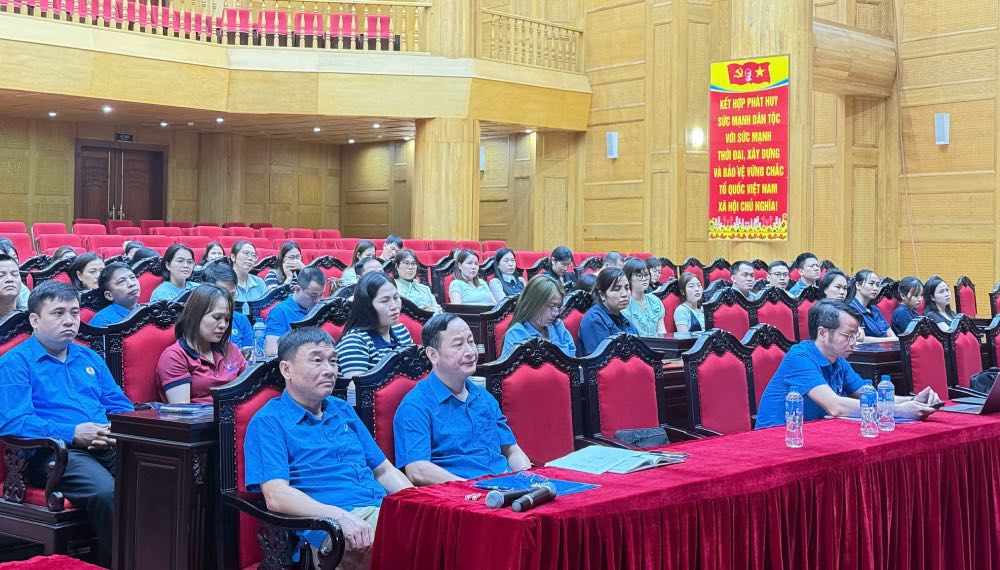 Các đại biểu tham gia hội nghị. Ảnh: LĐLĐ tỉnh Bắc Ninh