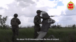 Russian soldiers operate UAVs to attack Ukrainian strongholds. Photo: Russian Ministry of Defense