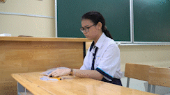 Disabled candidates in their hands determined to conquer the 2026 high school exam