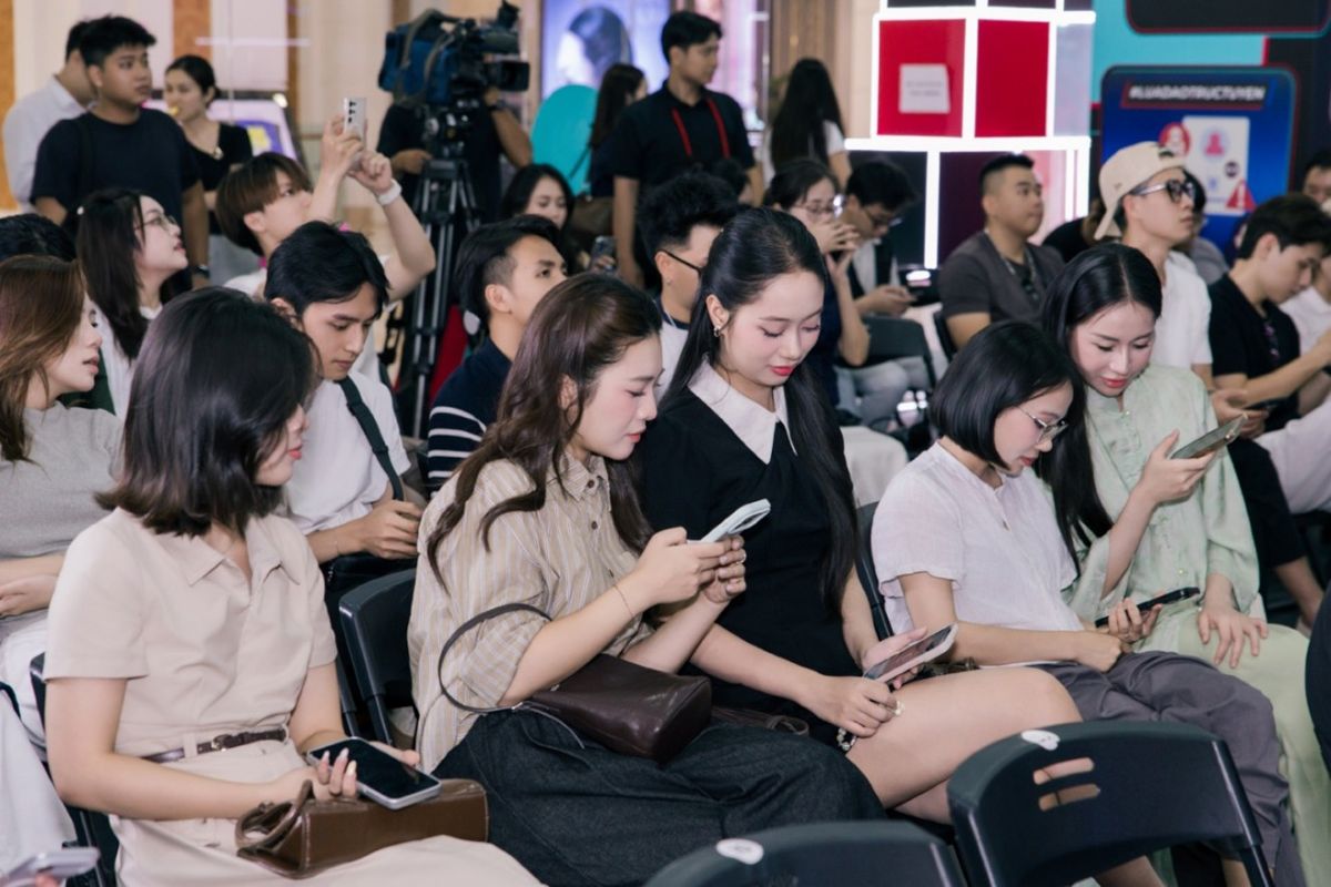 Sự kiện thu hút hàng trăm nhà sáng tạo nội dung gồm các Tiktoker và người có ảnh hưởng trên mạng xã hội tham gia