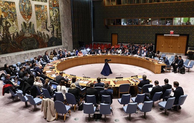 A session of the United Nations Security Council. Photo: TASS