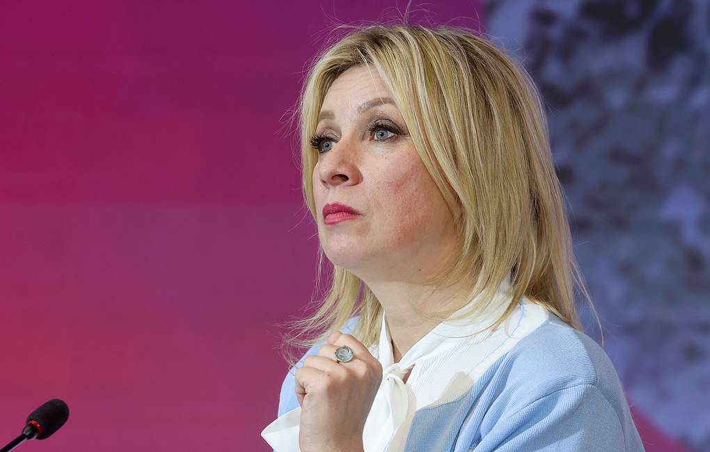 Russian Foreign Ministry spokeswoman Maria Zakharova. Photo: TASS