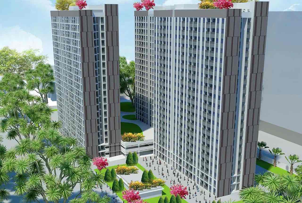 Perspective of Long Binh rental housing project in Dong Nai city. Photo: Hoang Loc