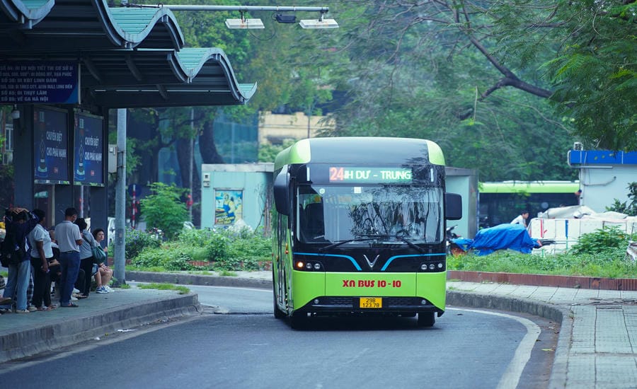 Hanoi aims for a sustainable city with green transportation. Photo: Minh Hanh