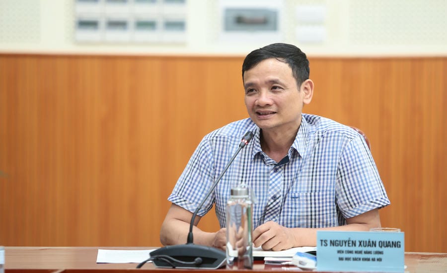 Dr. Nguyen Xuan Quang - Instituto de Tecnología Energética (Universidad Politécnica de Hanoi). Foto: Phan Anh