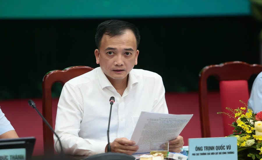 Ông Trịnh Quốc Vũ - Phó Cục trưởng Cục Điện lực (Bộ Công Thương). Ảnh: Phan Anh