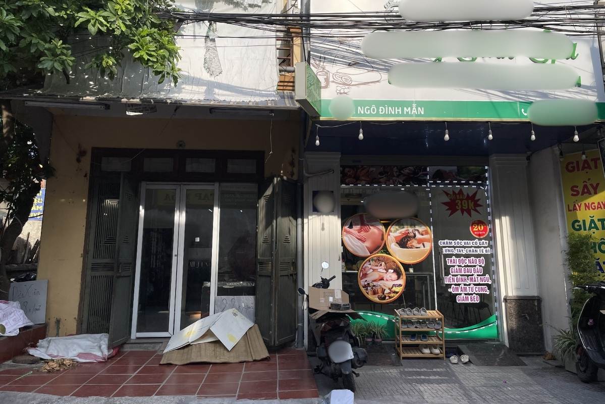 Phóng viên đã trực tiếp có mặt tại địa chỉ cửa hàng kinh doanh sản phẩm - nơi chị Hà Lan đặt đơn. Tuy nhiên, cửa hàng không tồn tại. Ảnh: Thanh Bình
