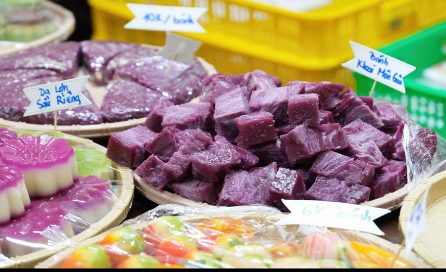 Bánh khoai môn gân. Ảnh: Phong Linh
