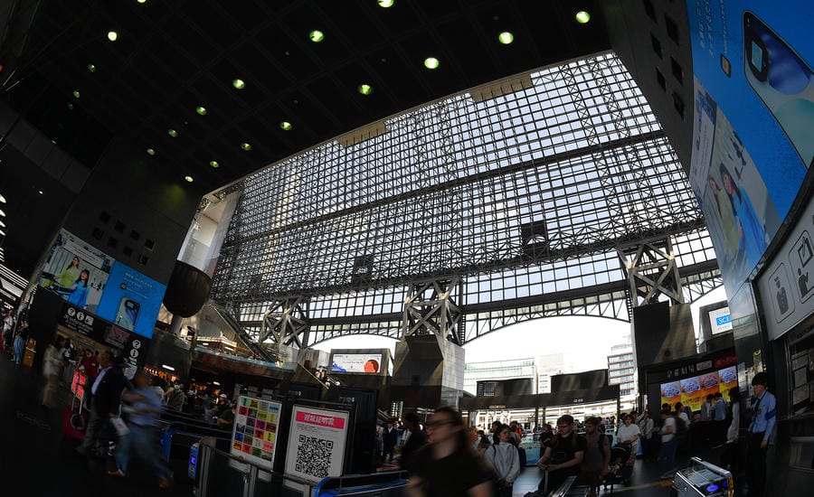 Under the steel and glass dome, thousands of meetings, farewells and departures take place every day.