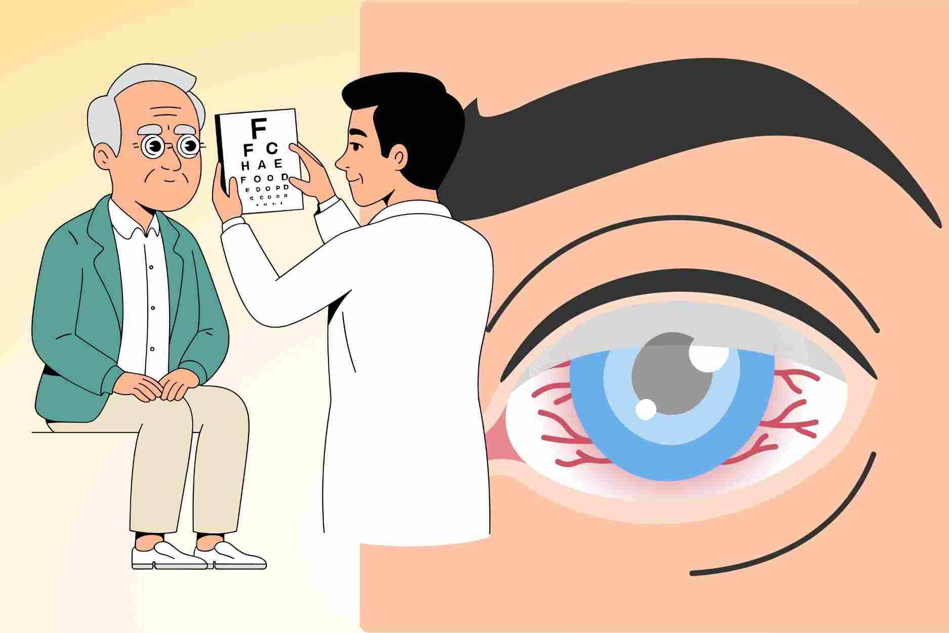 3 common eye diseases of the elderly, should not be subjective