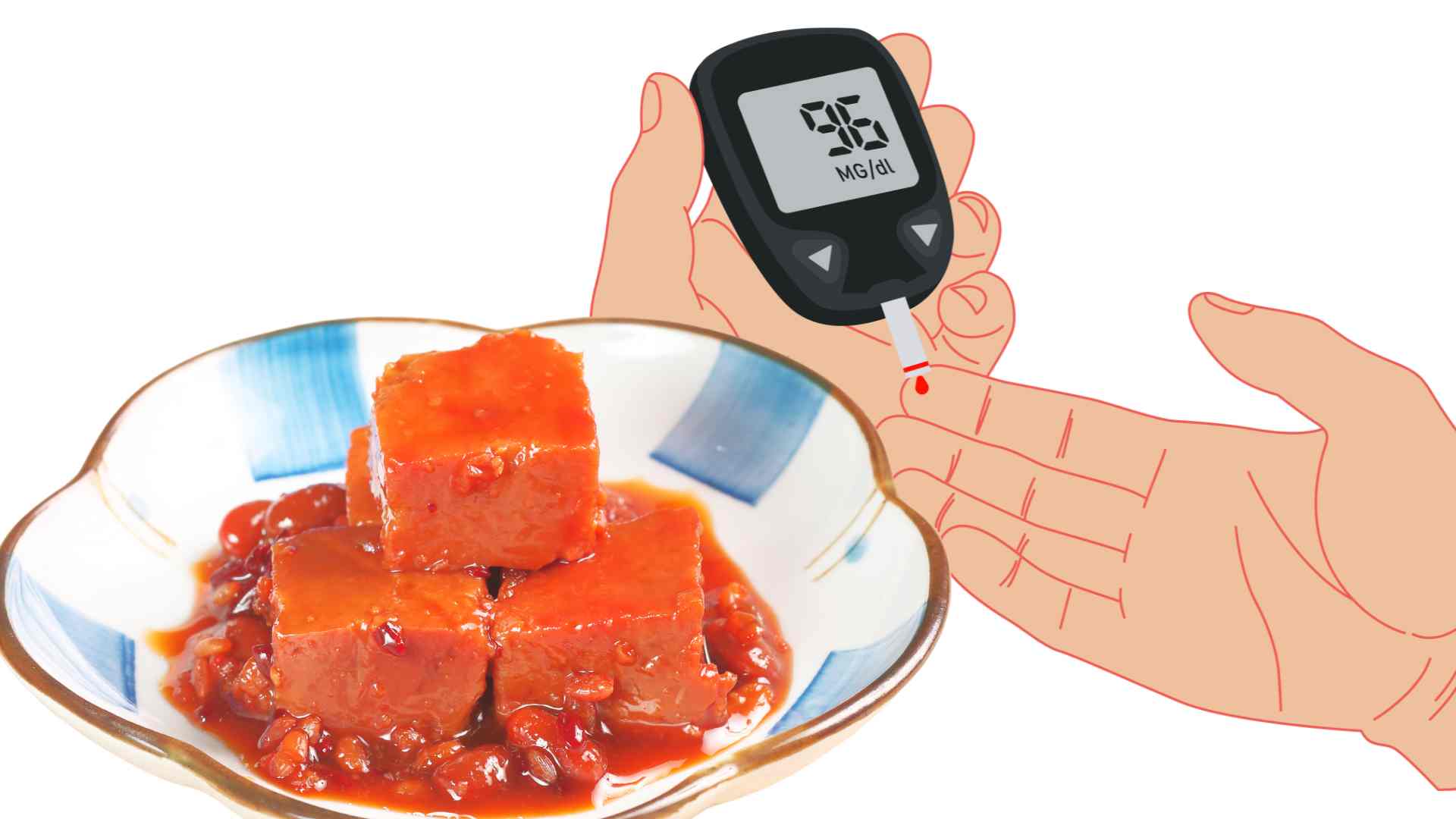 発酵豆腐は血糖値を上昇させませんが、依然として健康上のリスクを秘めています。グラフィック:ハー・メイ