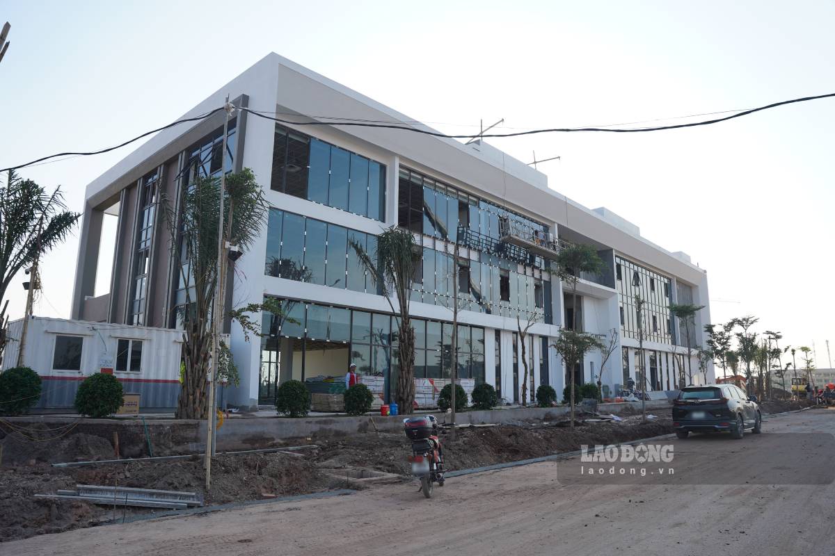 Toàn cảnh Khu công nghiệp Hưng Phú ở xã Hưng Phú, tỉnh Hưng Yên. Ảnh: Lương Hà
